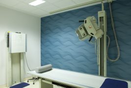 Unser Röntgenraum mit moderner Ausstattung.